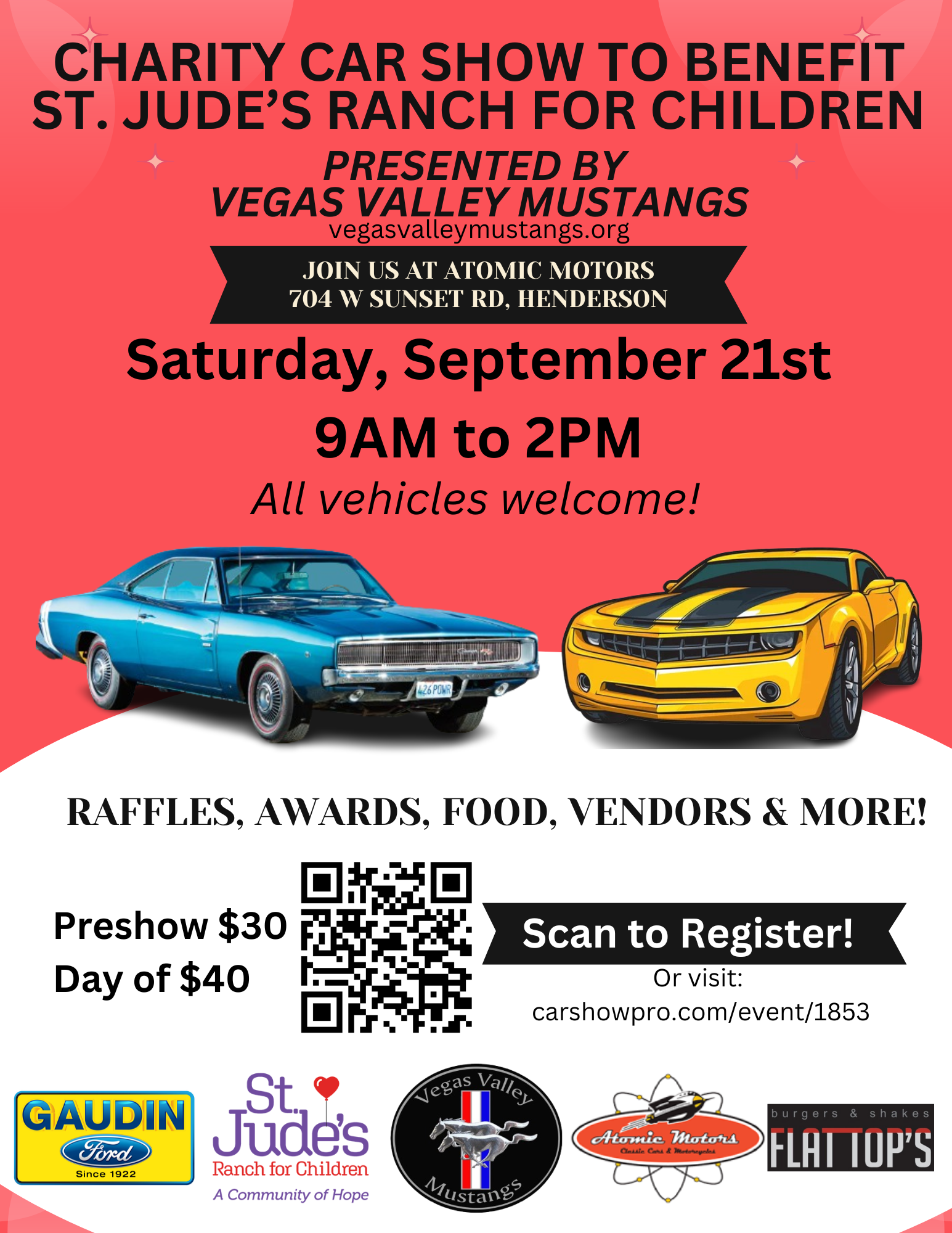 Vegas Valley Mustangs Charity Car Show 2024